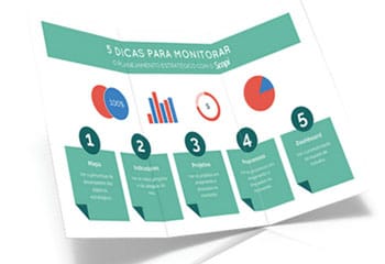 INFOGRÁFICO 5 DICAS PARA MONITORAR O PLANEJAMENTO ESTRATÉGICO